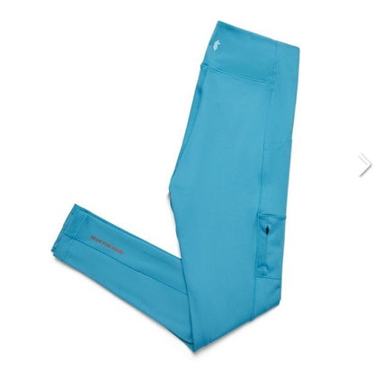 $115 Cotopaxi Women’s Verso Hike Tights Workout - Poolside Blue- Medium- New