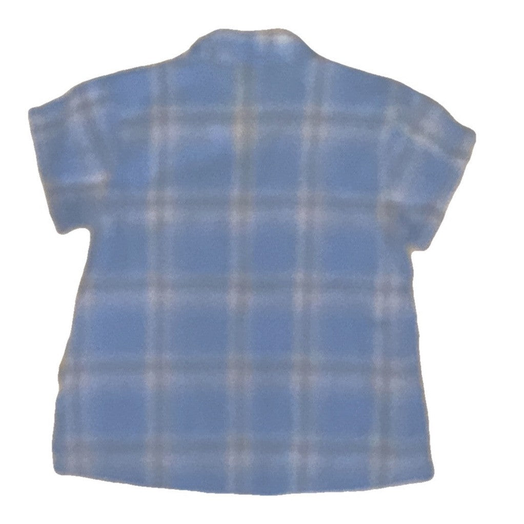 Eddie Bauer Women’s Packable Camp Short Sleeve Shirt- Cornflower Blue - Small