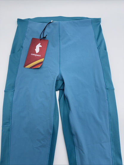 $115 Cotopaxi Women’s Verso Hike Tights Workout - Poolside Blue- Medium- New