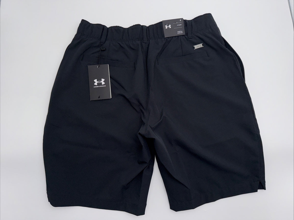 $75 Under Armour Women’s Links Golf 9” Shorts- Black - Size: 6 (29/30”W) - NEW