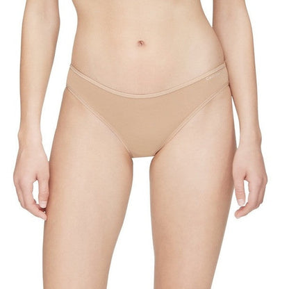 3 Pair Calvin Klein Women’s Bikini Panty QD3644-1 Red/1 Black/1 Blush- Medium