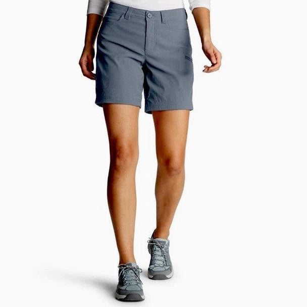 $60 Eddie Bauer Women’s Rainier Waterproof Active Shorts -Graphite- Size: 4-New