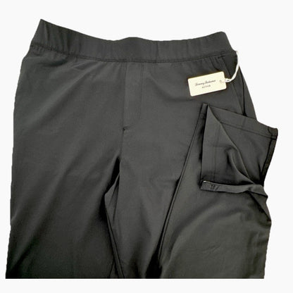 Tommy Bahama Women’s Active Pants- Zip Back Pockets- Zip Ankle-Black- Large-NEW