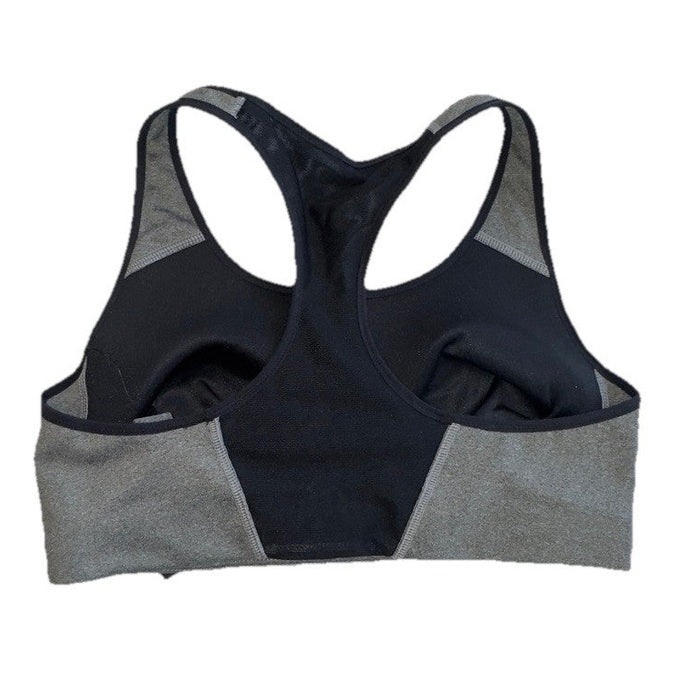 $42 Nike Women's Victory Shape Sports Bra -Grey/Black- Large