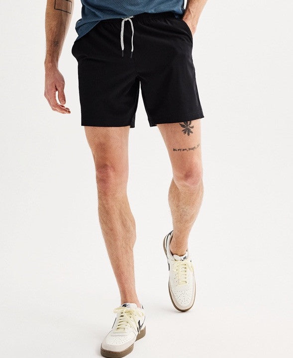 FLX Men’s 7” Dynamic Stretch Lined Training Shorts - Black Size: Small - New