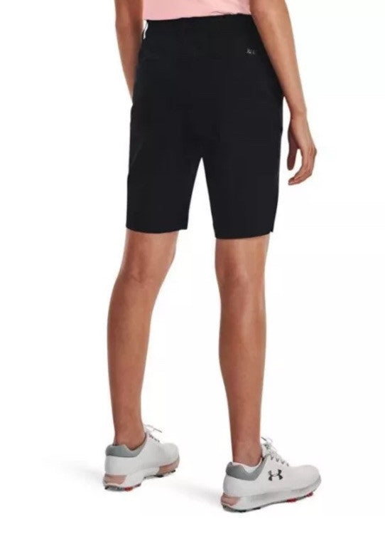 $75 Under Armour Women’s Links Golf 9” Shorts- Black - Size: 8 (30/32”W) - NEW