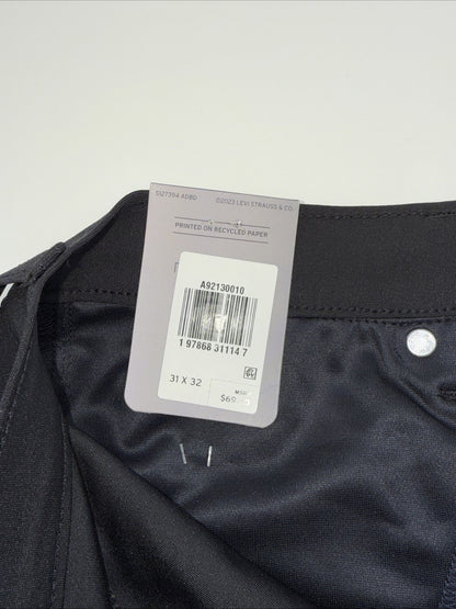 $70 Levi's Men's 511 Slim Tech Pants Stretch A92130010- Black- 31W 32L - New Tag