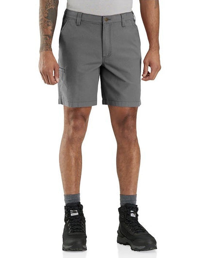 Carhartt Men's Force Sun Defender Relaxed Fit Lightweight Shorts-Grey-Medium-New