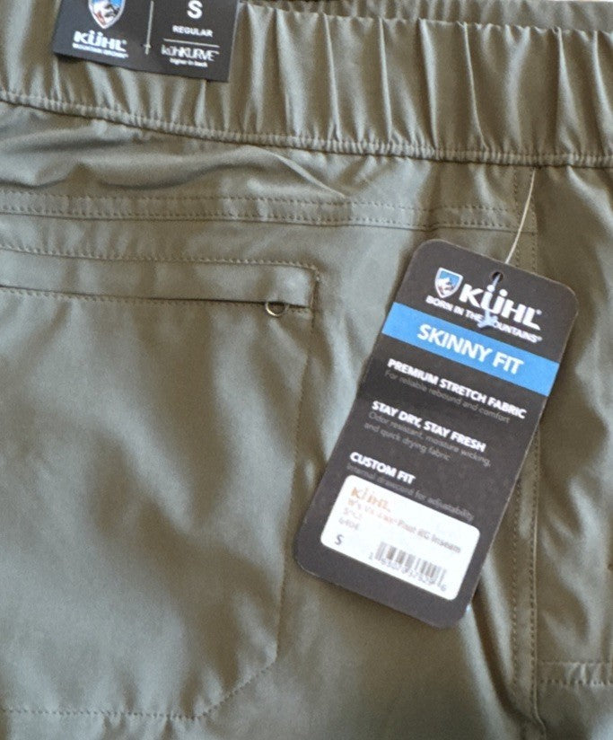 $89 Kuhl Women’s Vantage Pull on Lightweight Hiking Pants- Sage-Size: Small- New