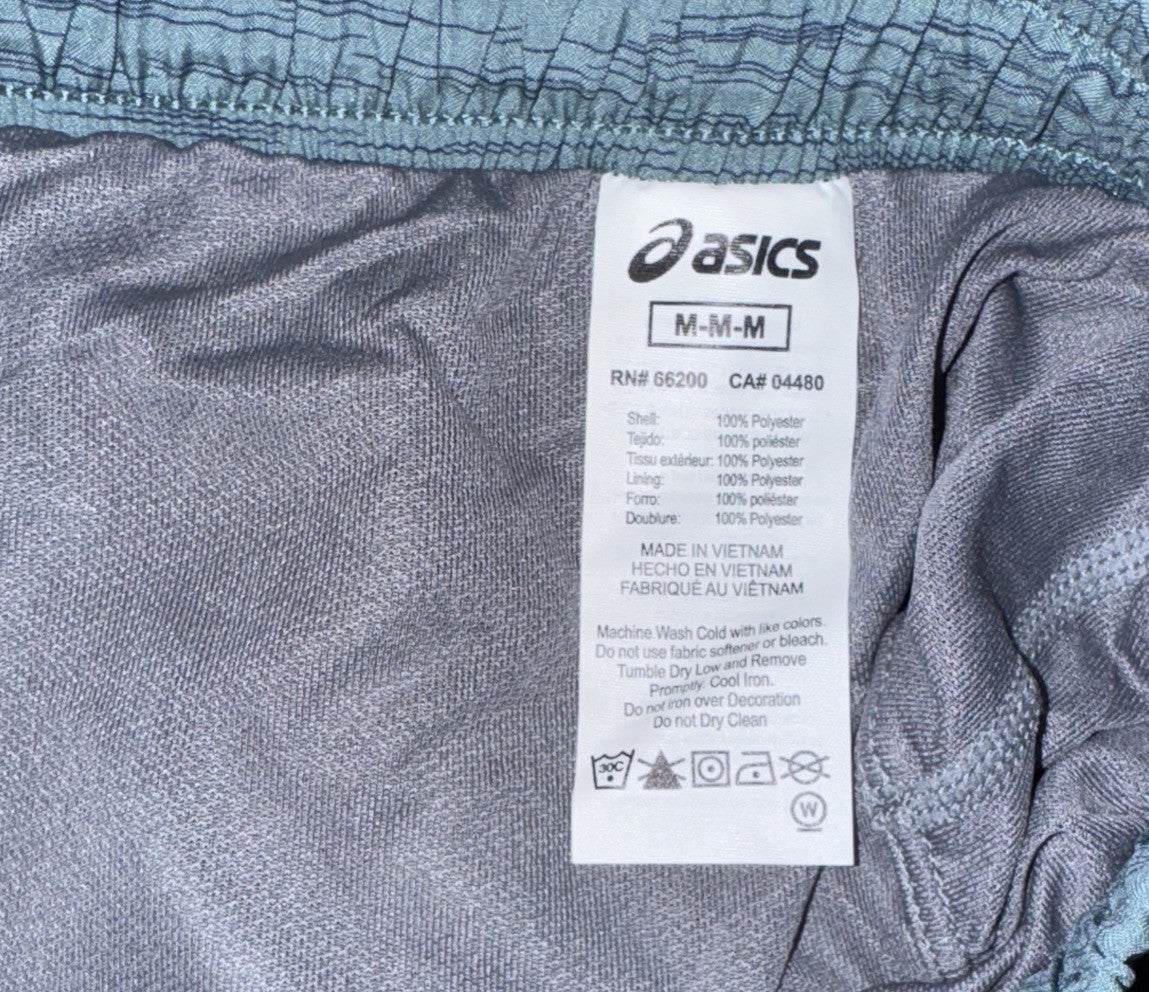Asics Men's 7in  PR Lyte Lined Short 2.0 - Foggy Teal/Black - Medium
