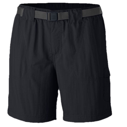 Columbia Women’s Sandy River Water Resistant Cargo Shorts- Black- Large