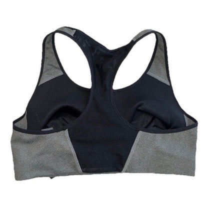$42 Nike Women's Victory Shape Sports Bra -Grey/Black- Medium