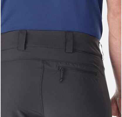 $80 Rab Men's Incline Stretch Fabric Lightweight Shorts- Dark Gray- Small (30”)