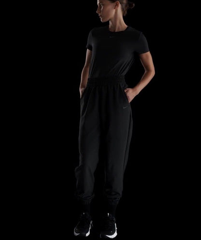 $65 NIKE Women's dri-FIT High Waisted 7/8 Joggers HJ1050-010 - Black-Large-New