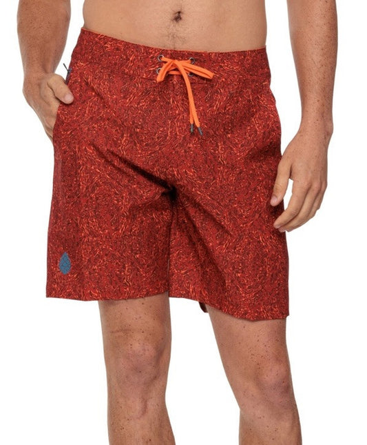 $78 Stio Men’s CFS Board Short 7.5in  - Hot Pepper Red -Size: 33W - New Tags