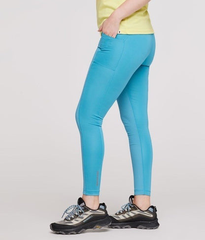 $115 Cotopaxi Women’s Verso Hike Tights Workout - Poolside Blue- Medium- New
