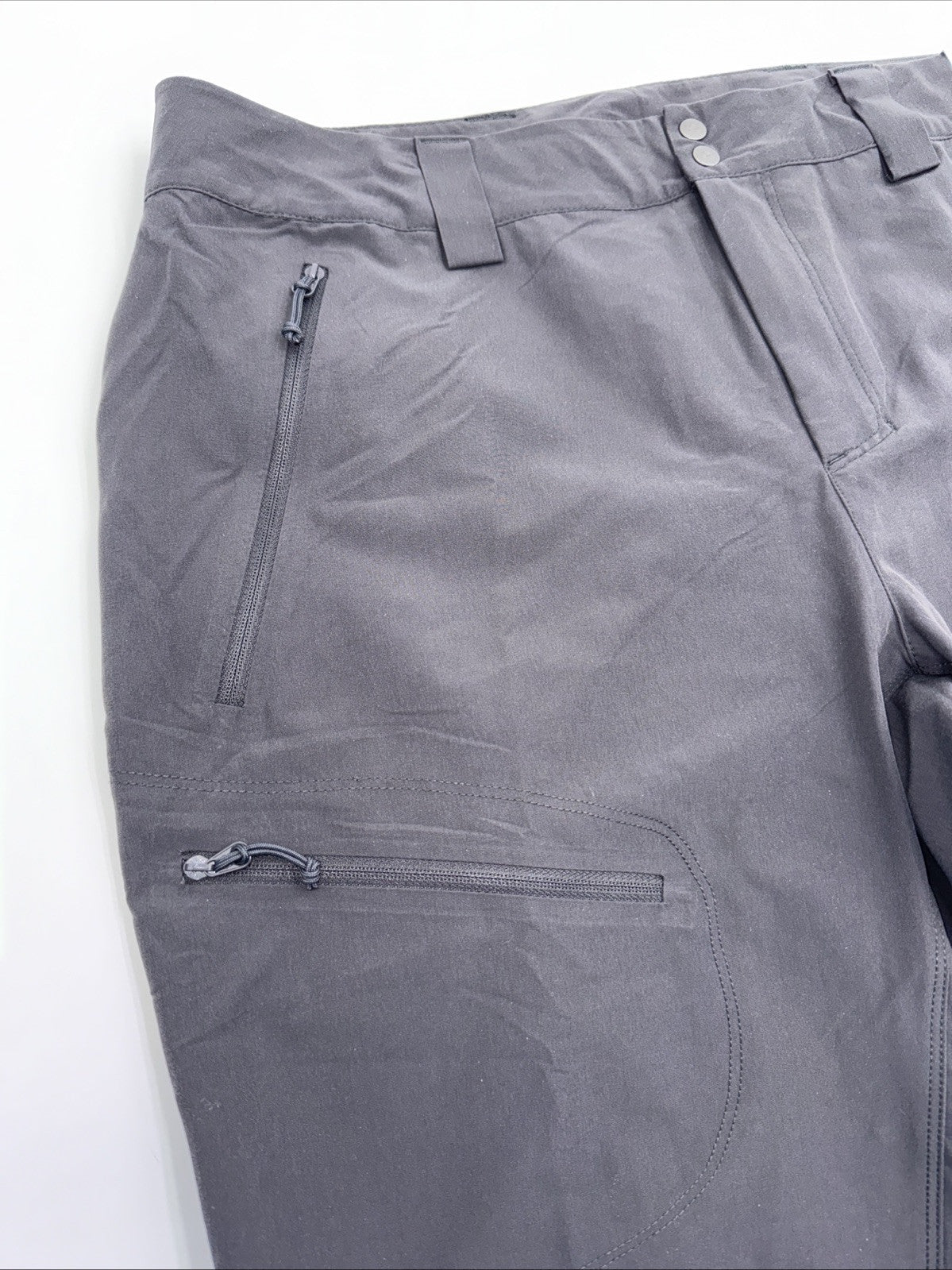$80 Rab Men's Incline Stretch Fabric Lightweight Shorts- Dark Gray- Small (30”)