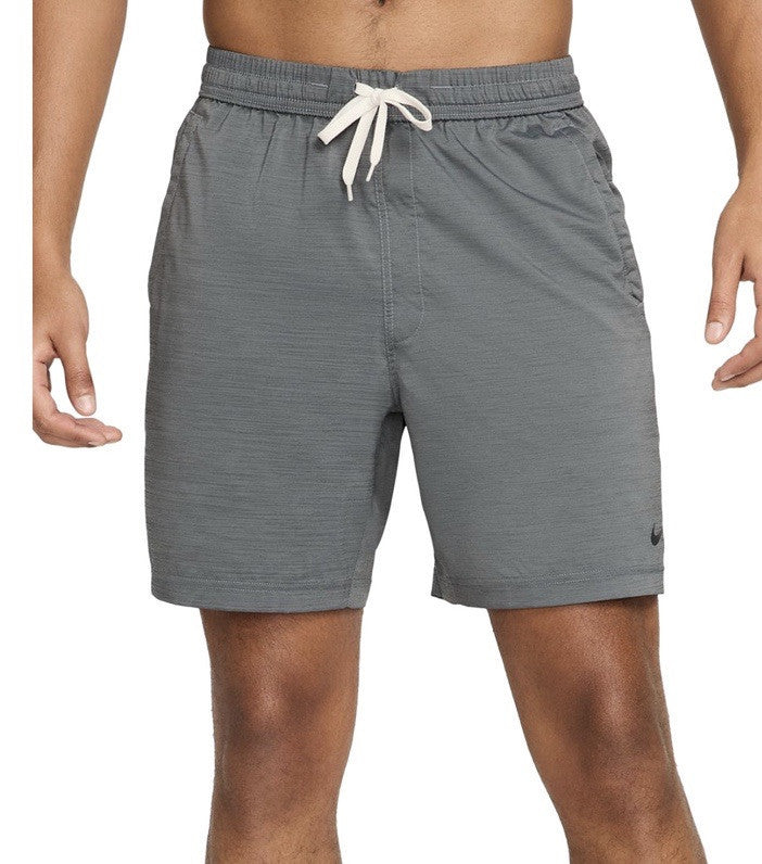 Nike Men's Form Dri-FIT 7" Unlined Versatile Shorts HJ3157 - Smoke Grey- Small