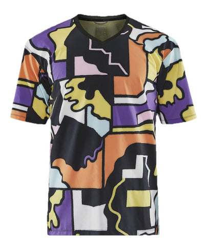 Craft Men’s Adv Bike Offroad SS Tee Shirt - Multicolor- Small