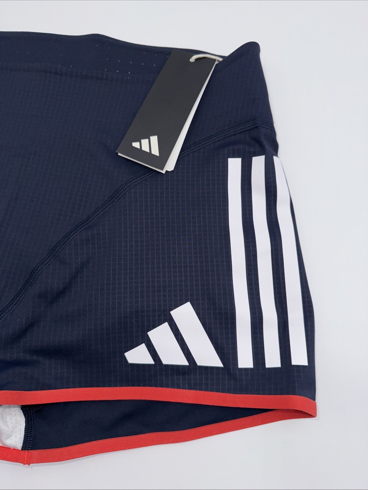 $110 Adidas Women’s Promo Booty Elite Running tights shorts IL1480- Navy- Medium