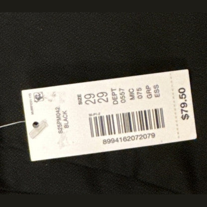 Murano Men’s Evan Extra Slim Fit Flat Front Dress Pants-Black- 29W 29L