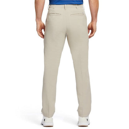 IZOD Men’s Golf Swingflex Straight-FitFlat-Front Pants -Real Khaki- 34W 30L