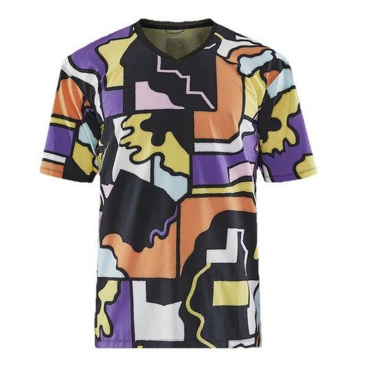 Craft Men’s Adv Bike Offroad SS Tee Shirt - Multicolor- Small