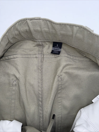 $98 Carhartt Men’s Force Sun Defender Lightweight Relaxed Fit Pants-Beige-Small
