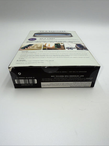 Southern Telecom~UV-C Sanitizer & Wireless Phone Charging Kit~ NEW in BOX/Manual
