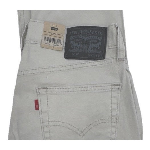 Levi's Men’s 514 Straight Fit Twill Pants-Pumice Stone-29W 30L