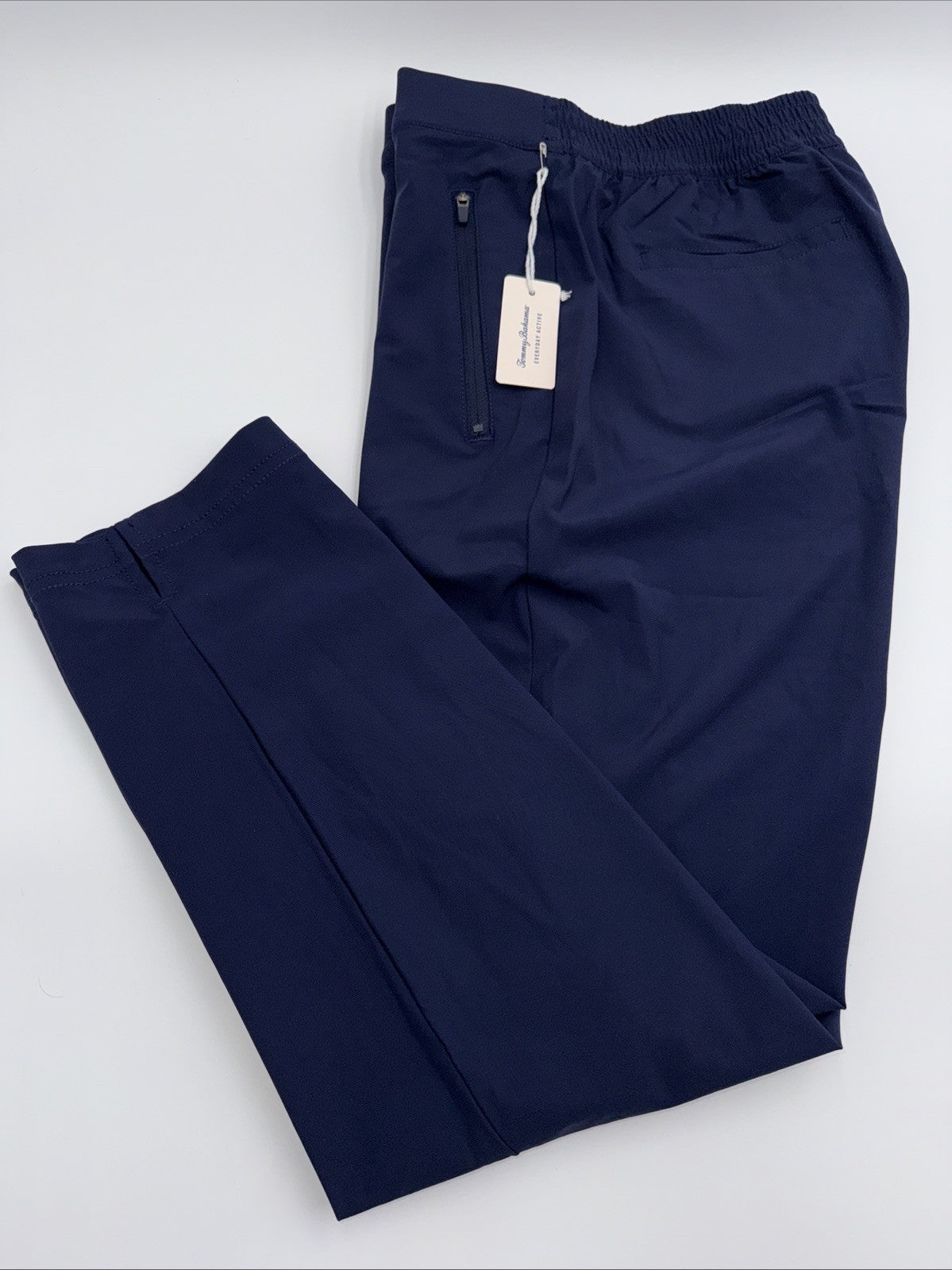 $98 Tommy Bahama Active Lightweight Stretch Pull On Pants-Navy - Small -New Tag