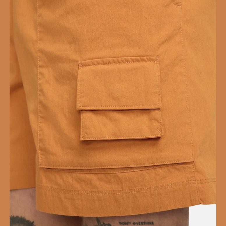 $85 Nike Men’s Life Woven Camp Shorts Monarch  FN3216-815- Orange- Medium - New