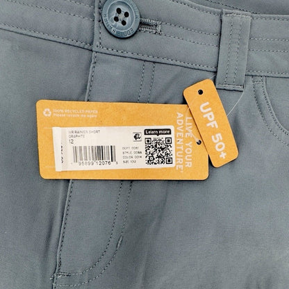 $60 Eddie Bauer Women’s Rainier Waterproof Active Shorts -Graphite- Size: 12