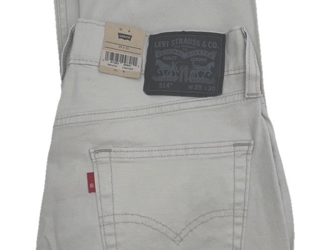 Levi's Men’s 514 Straight Fit Twill Pants-Pumice Stone-29W 30L
