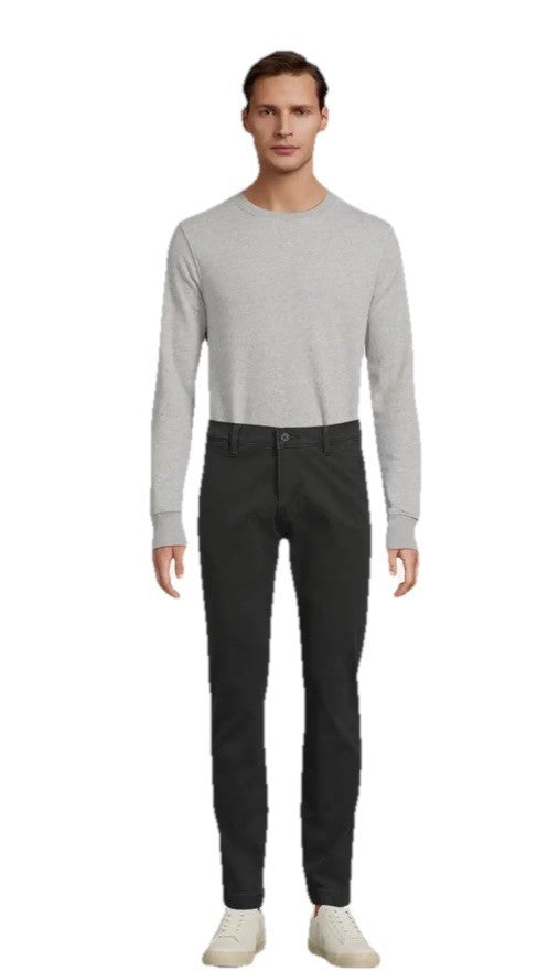 $70 Levi's Men's XX Chino Standard Tapered Pants- Mineral Black-Size 34W 30L