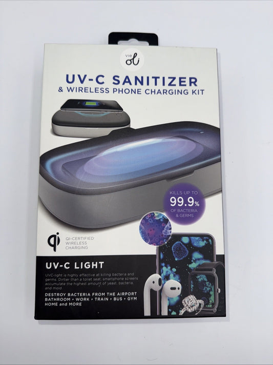 Southern Telecom~UV-C Sanitizer & Wireless Phone Charging Kit~ NEW in BOX/Manual