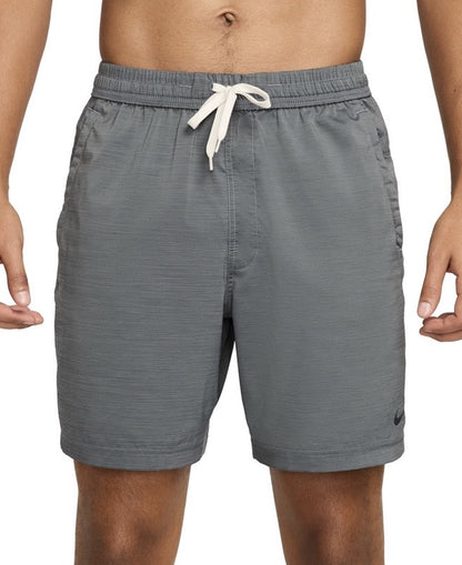 Nike Men's Form Dri-FIT 7" Unlined Versatile Shorts HJ3157 - Smoke Grey- Small