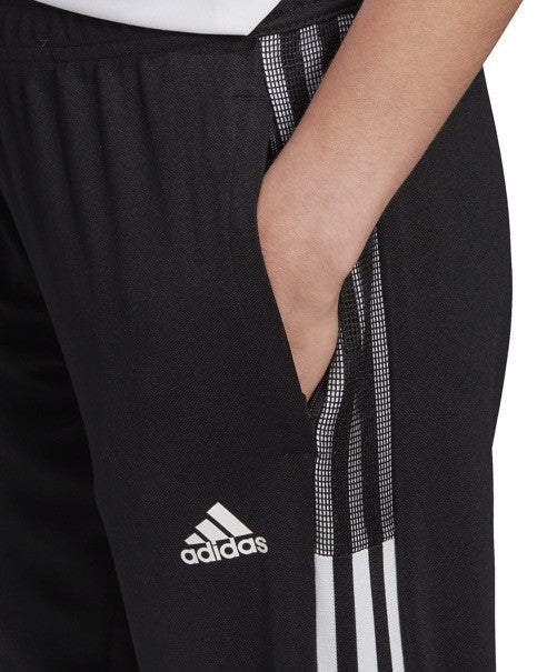 Adidas Women’s Tiro 21 Training Football Soccer Pants- Black/Gray- XSmall