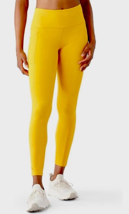$120 Smartwool Women’s Active Leggings Pants - Honey Gold - Small- New Tags