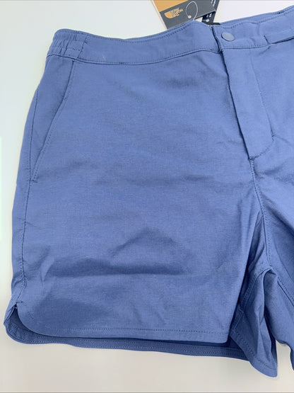 $55 The North Face Women's Shorts Class V Do Everything-Shady Blue- 10/Reg-New