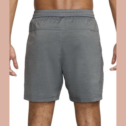 Nike Men's Form Dri-FIT 7" Unlined Versatile Shorts- Smoke Grey- Large