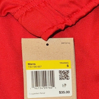 $35 Nike Men's Dri-Fit 7” Unlined Training Shorts - Red- Size: Small-  NEW