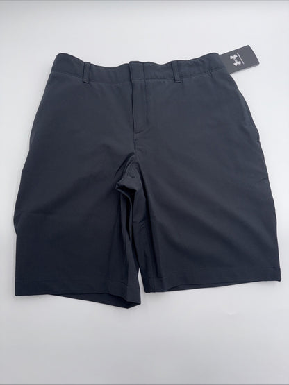 $75 Under Armour Women’s Links Golf 9” Shorts- Black - Size: 10 (30/31”W) - NEW