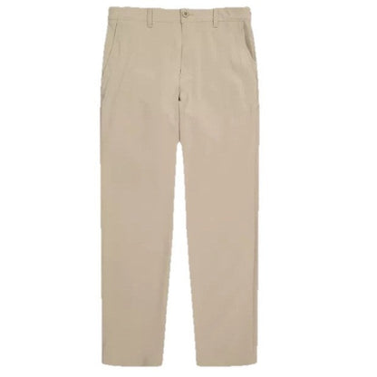 IZOD Men’s Golf Swingflex Straight-FitFlat-Front Pants -Real Khaki- 34W 30L
