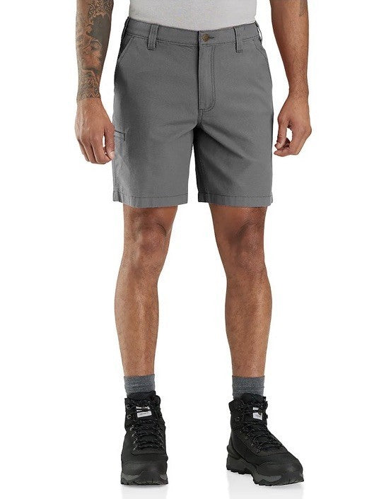 Carhartt Men's Force Sun Defender Relaxed Fit Lightweight Shorts-Grey-Small-New
