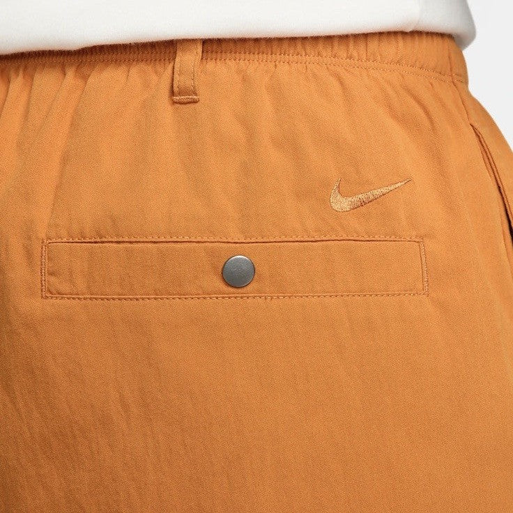 $85 Nike Men’s Life Woven Camp Shorts Monarch  FN3216-815- Orange- Medium - New